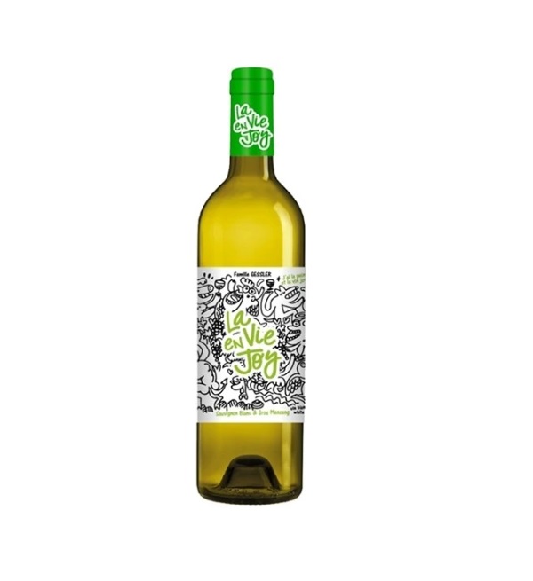 'La Vie en Joy' Sauvignon Blanc Gros Manseng, Domaine de Joy, Cotes de Gascogne